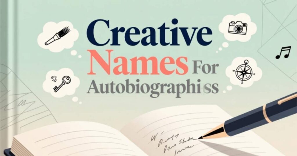 Creative Names For Autobiographies