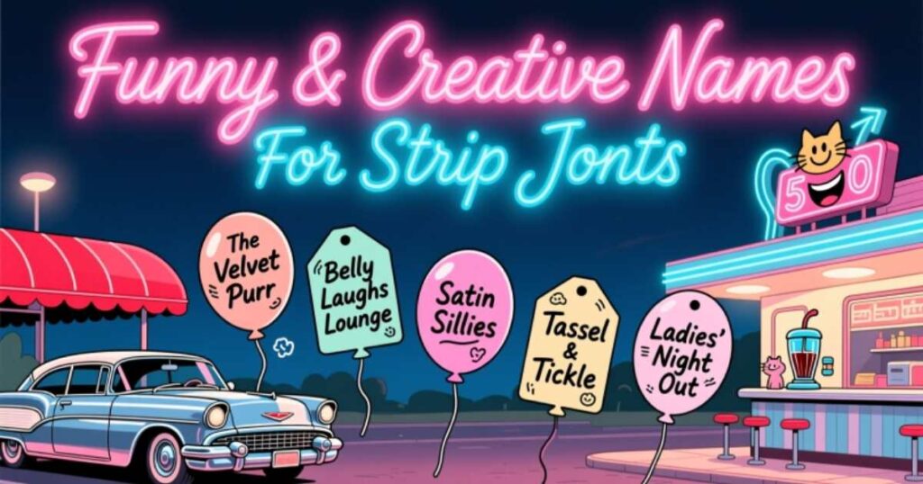 Funny & Creative Names For Strip Joints